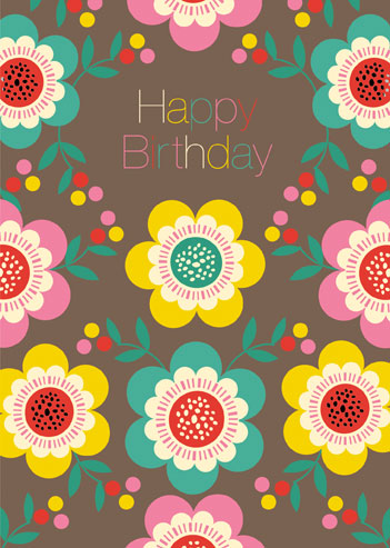 Happy Birthday Greeting Card - 2 FOR 1 OFFER!!! Happy Birthday Greeting Card - 2 FOR 1 OFFER!!!