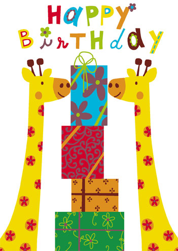 Happy Birthday Giraffe - 2 FOR 1 OFFER!!! Happy Birthday Giraffe - 2 FOR 1 OFFER!!!