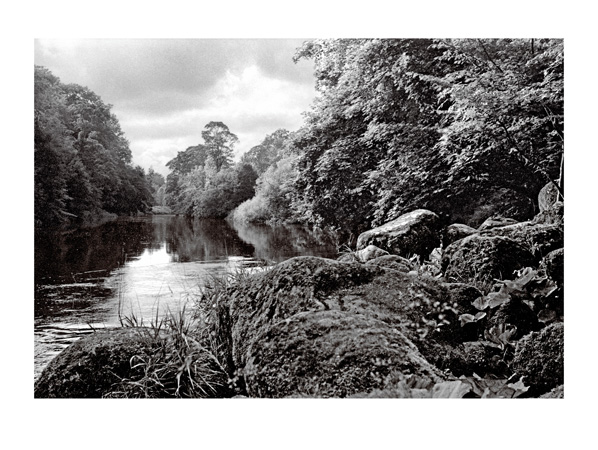Lake View - 40 x 30cm Black & White Print by Max Hernn - Click Image to Close