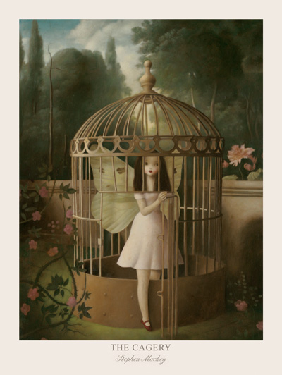The Cagery Signed Print by Stephen Mackey