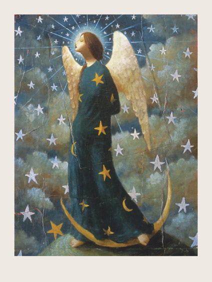 Starry Angel Print by Stephen Mackey Starry Angel Print by Stephen Mackey