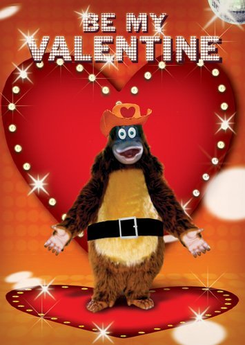 Be My Valentine Monkey Ape Greeting Card