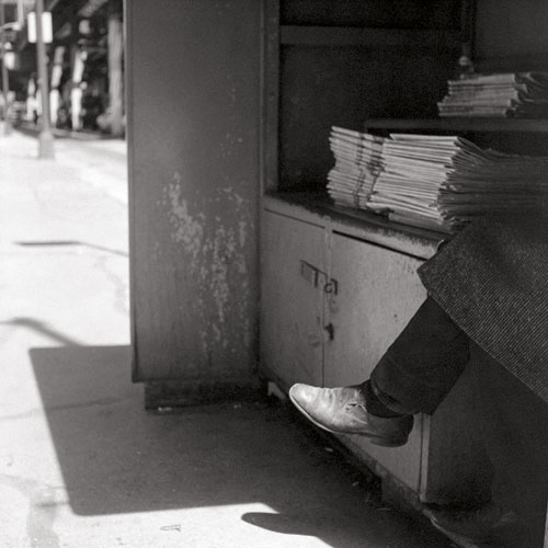 Vivian Maier Newspapers Greeting Card Vivian Maier Newspapers Greeting Card