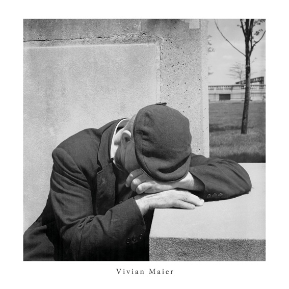 Vivian Maier Sleeping Man 30x30cm Print Vivian Maier Sleeping Man 30x30cm Print