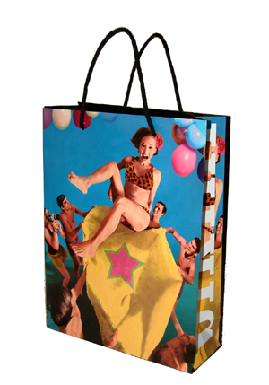 Trampoline Girl Party Gift Bag by Max Hernn Trampoline Girl Party Gift Bag by Max Hernn