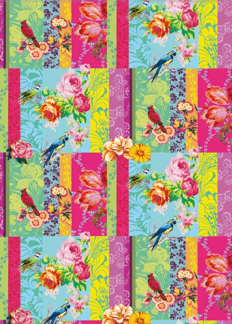 Birds in Paradise Gift Wrap Paper Birds in Paradise Gift Wrap Paper