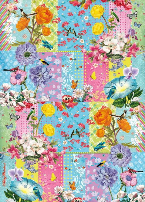 Dream in Blue Gift Wrap Paper Dream in Blue Gift Wrap Paper