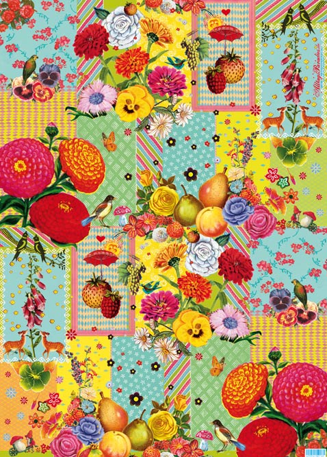 Fall in Love Gift Wrap Paper Fall in Love Gift Wrap Paper