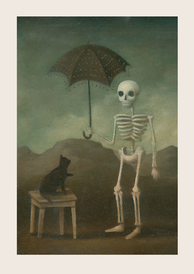 Parasol Greeting Card by Stephen Mackey - Click Image to Close