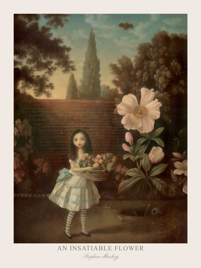 An Insatiable Flower Print by Stephen Mackey - Click Image to Close
