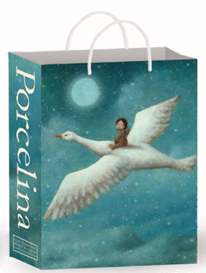 Miki on Goose Party Gift Bag by Stephen Mackey Miki on Goose Party Gift Bag by Stephen Mackey