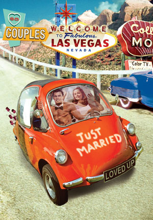 Vegas Wedding Postcard by Max Hernn - Click Image to Close